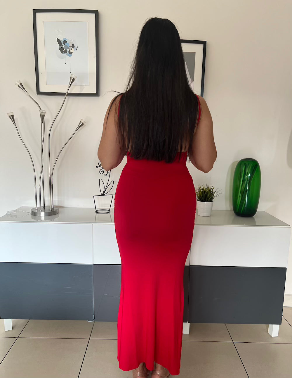 ROBE ROUGE SEXY YARA
